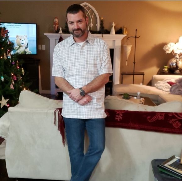 Mens button up casual shirt - Picture 1 of 4